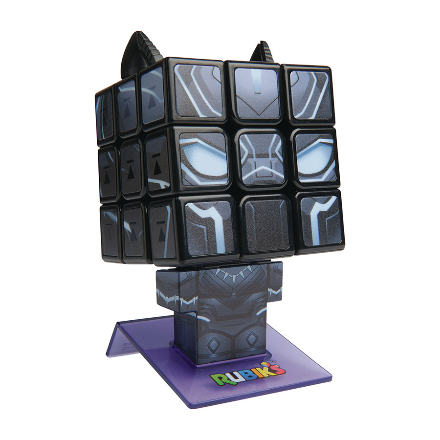 Rubiks x Marvel Cubers Black Panther 3x3 Puzzle Cube