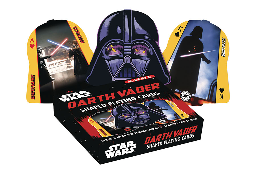 Star Wars Darth Vader Shaped Playing Cards