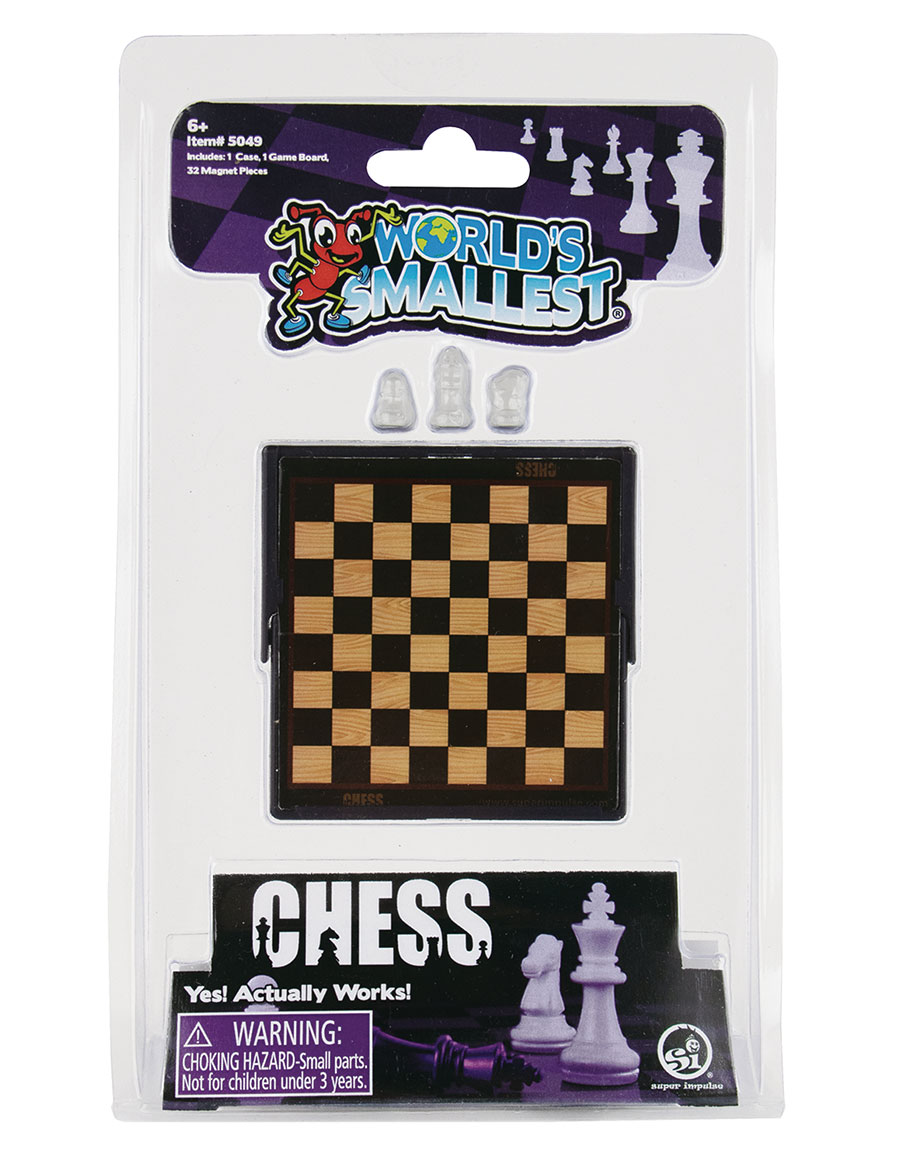 Worlds Smallest Magnetic Chess Board Game