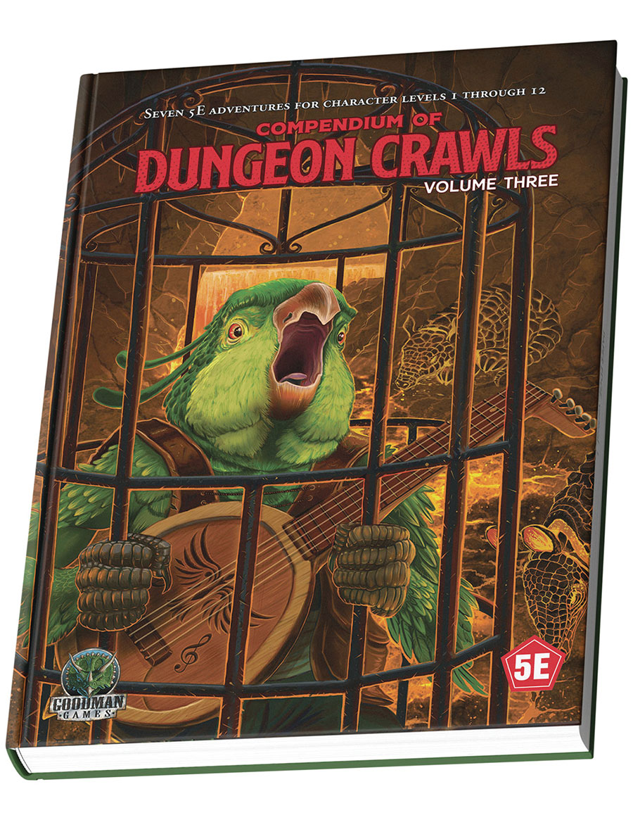 Dungeons & Dragons 5th Edition Compendium Of Dungeon Crawls Vol 3 HC