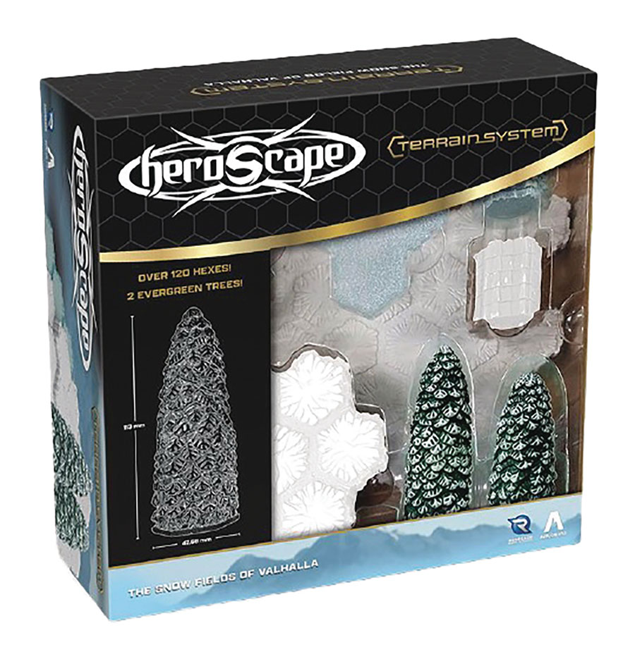 Heroscape The Snow Fields Of Valhalla Terrain Expansion