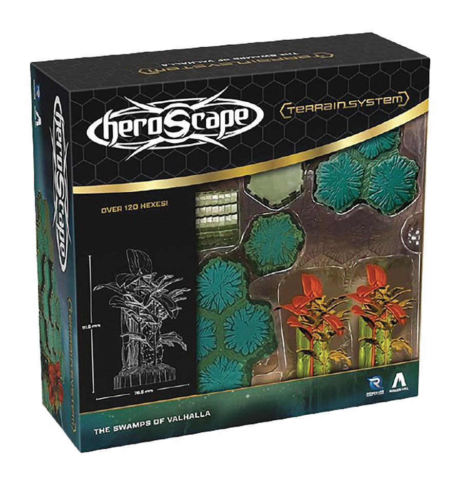 Heroscape The Swamps Of Valhalla Terrain Expansion