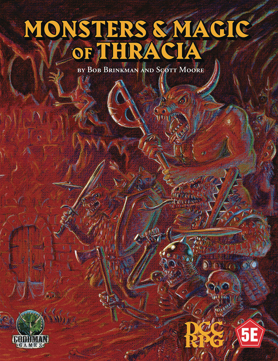 Monsters & Magic Of Thracia SC (5E & DCC)