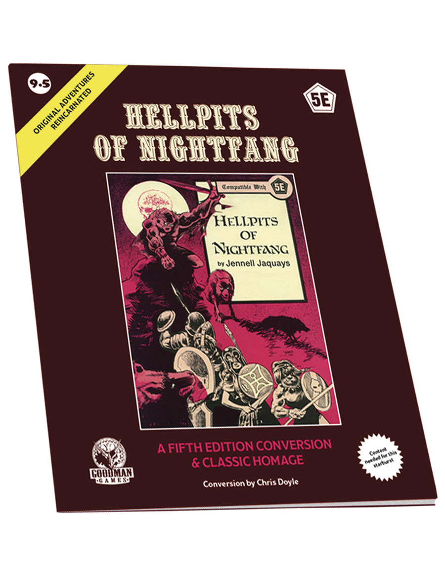 Original Adventure Reincarnation #9.5 Hellpits Of Nightfang SC (5E)