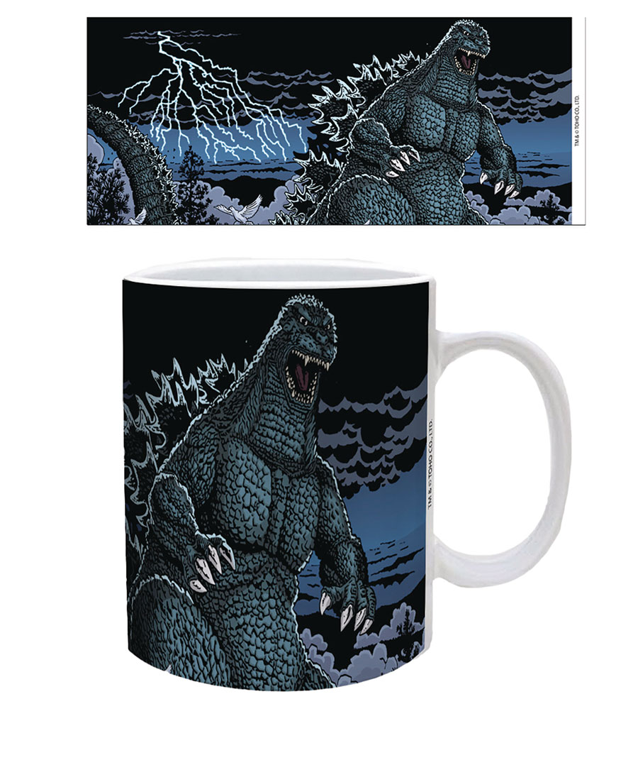 Godzilla 11-Ounce Mug - Blue