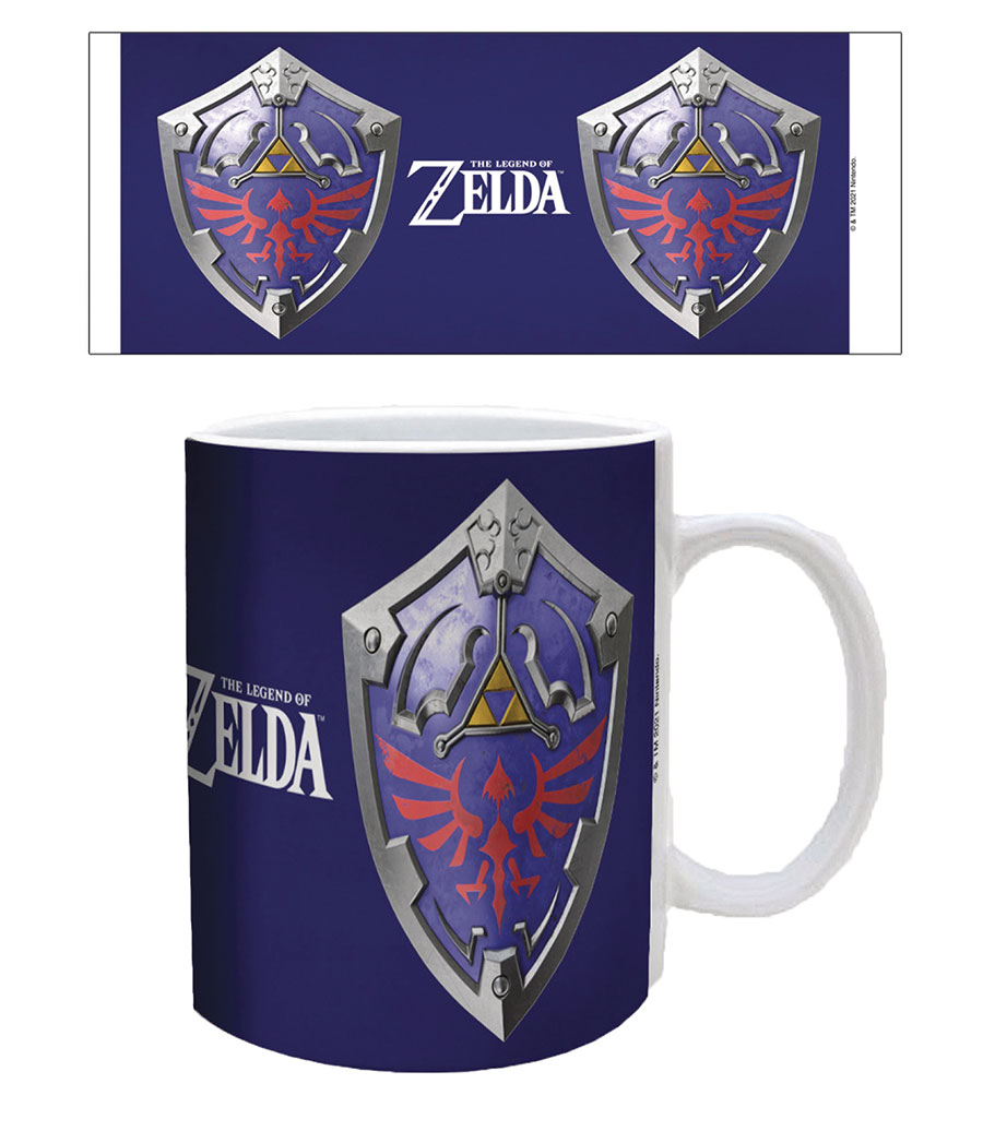 Legend Of Zelda Shield 11-Ounce Ceramic Mug