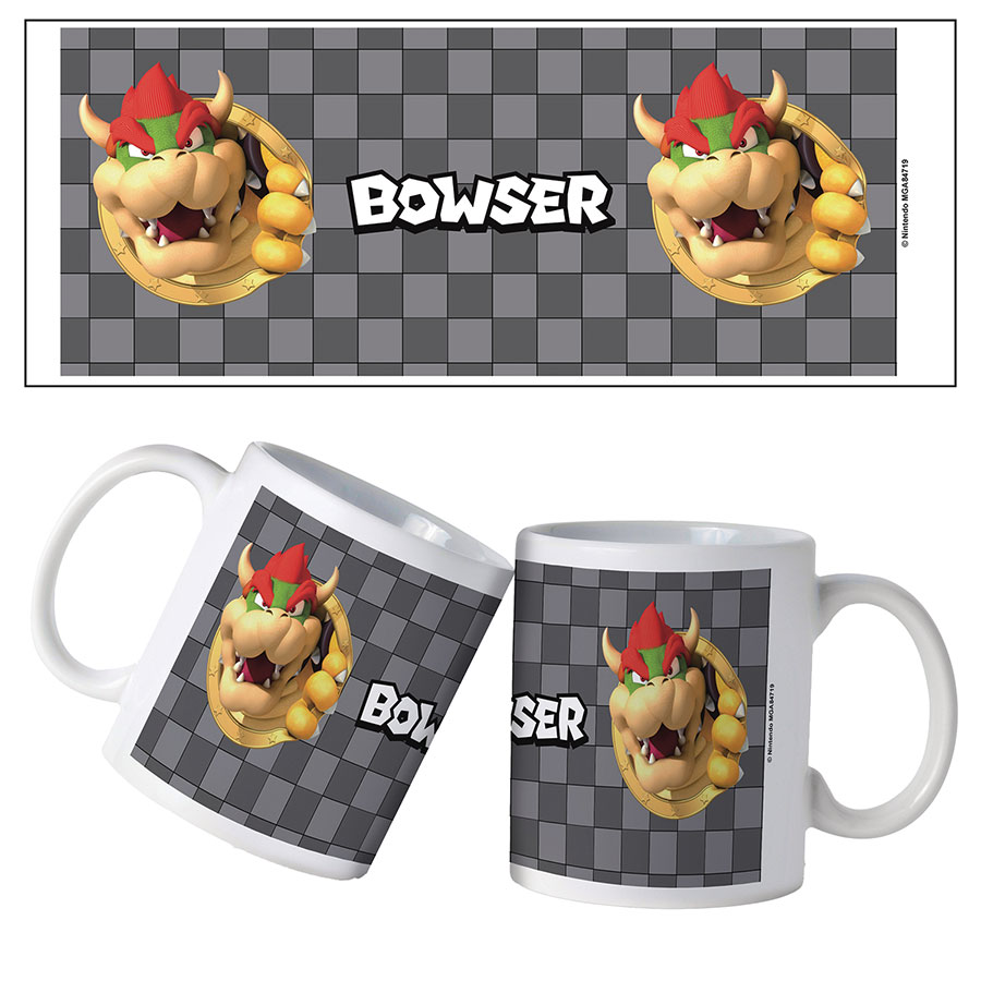 Nintendo Super Mario 3D Port 11-Ounce Ceramic Mug - Bowser