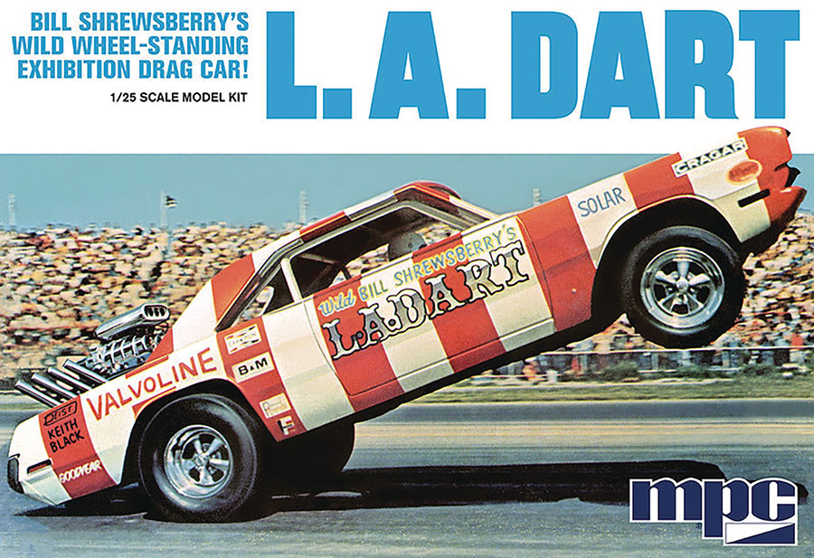 LA Dart Wheelstander 1/25 Scale MPC Model Kit