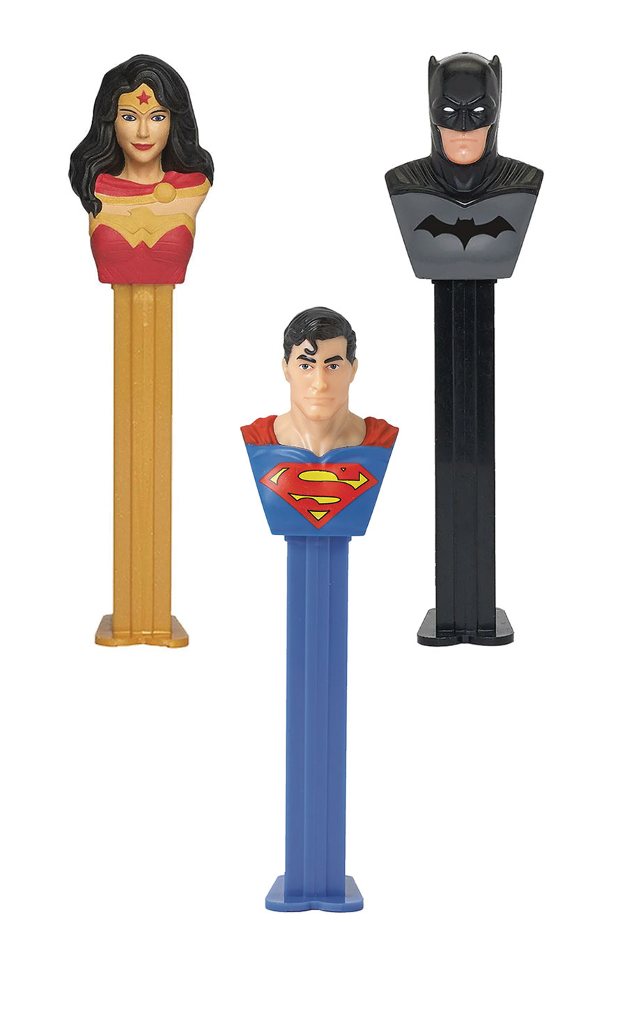 PEZ Justice League Dispenser 6-Piece Blister Assortment Case