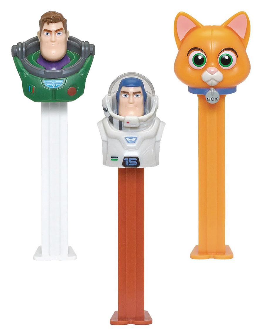 PEZ Lightyear Dispenser 6-Piece Blister Assortment Case