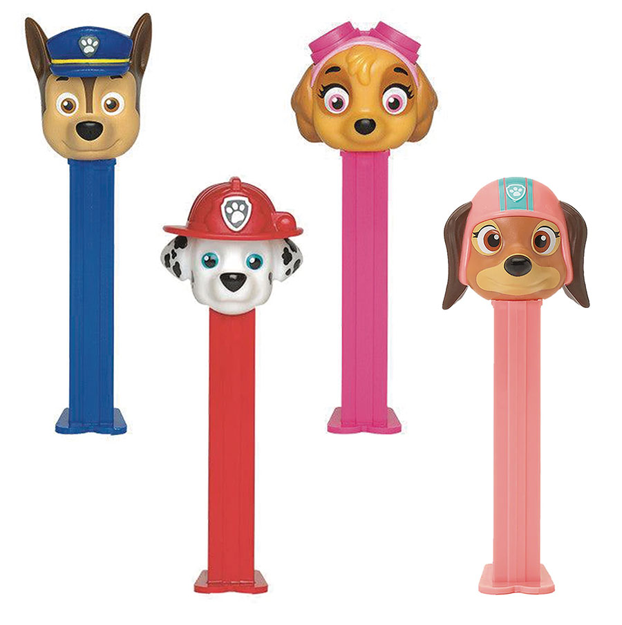 PEZ Paw Patrol Dispenser 6-Piece Blister Assortment Case