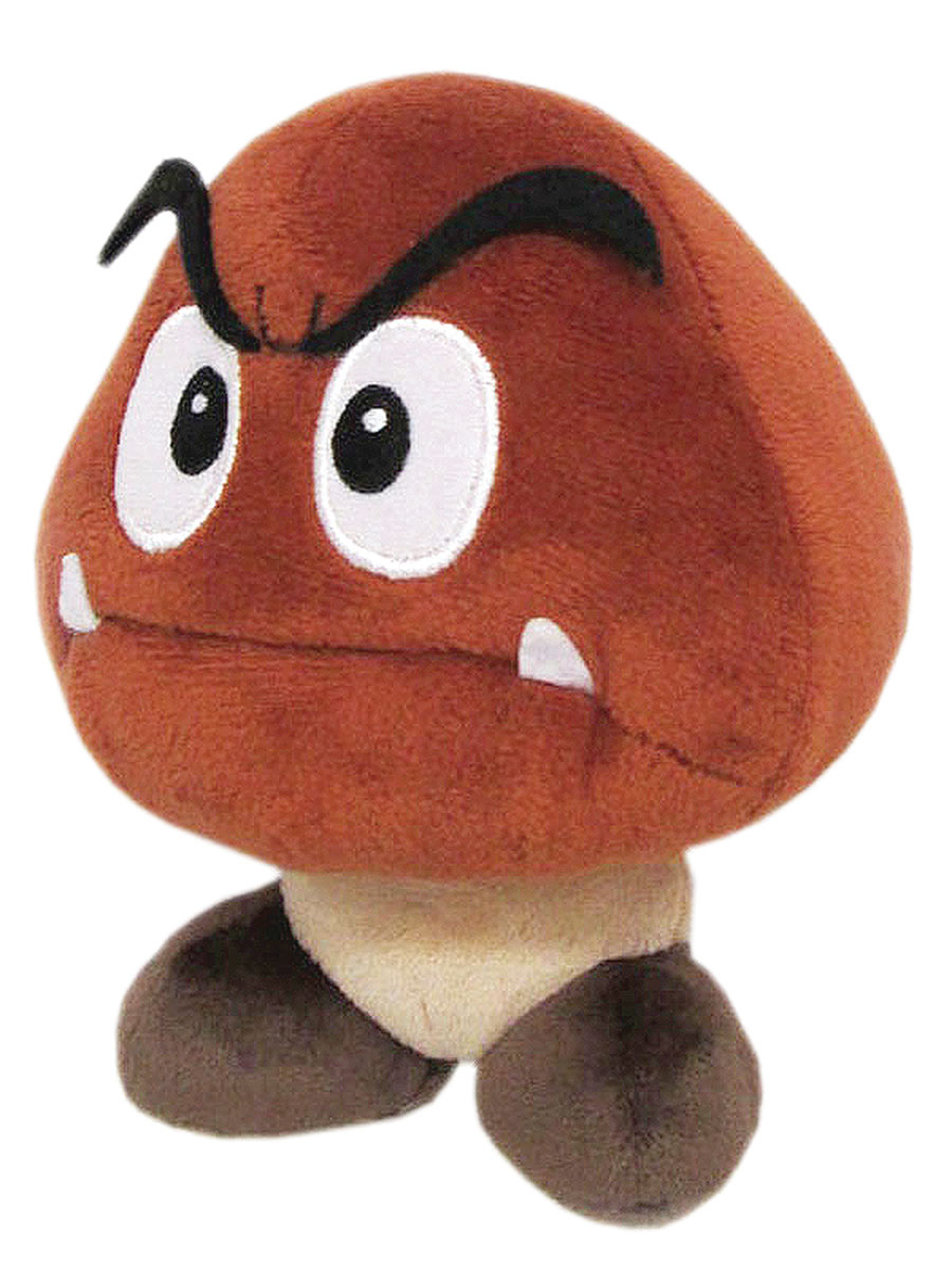 Super Mario Bros Plush - Goomba 6-Inch