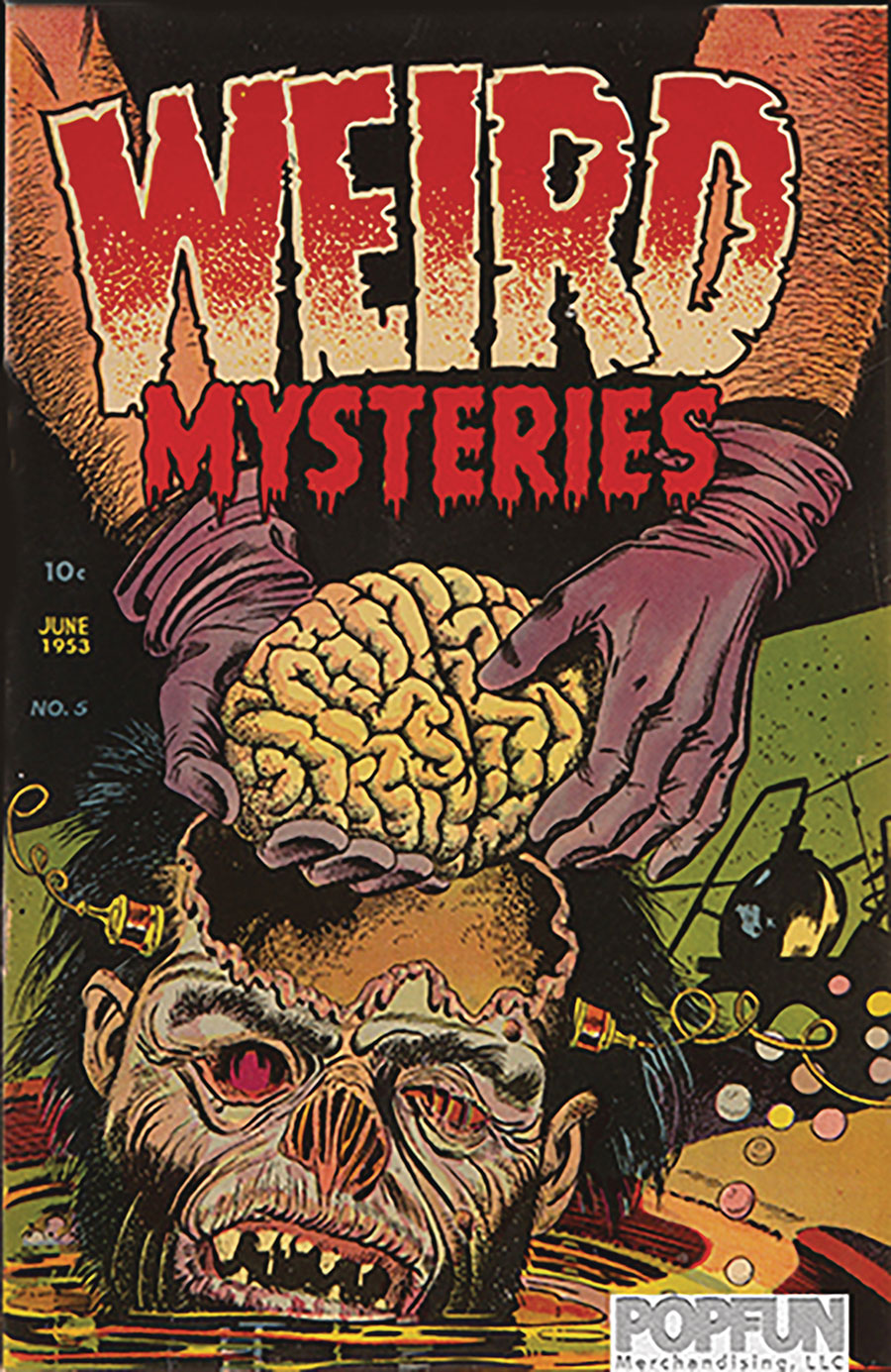 Pre-Code Horror 17x12-Inch Metal Sign - Weird Mystery