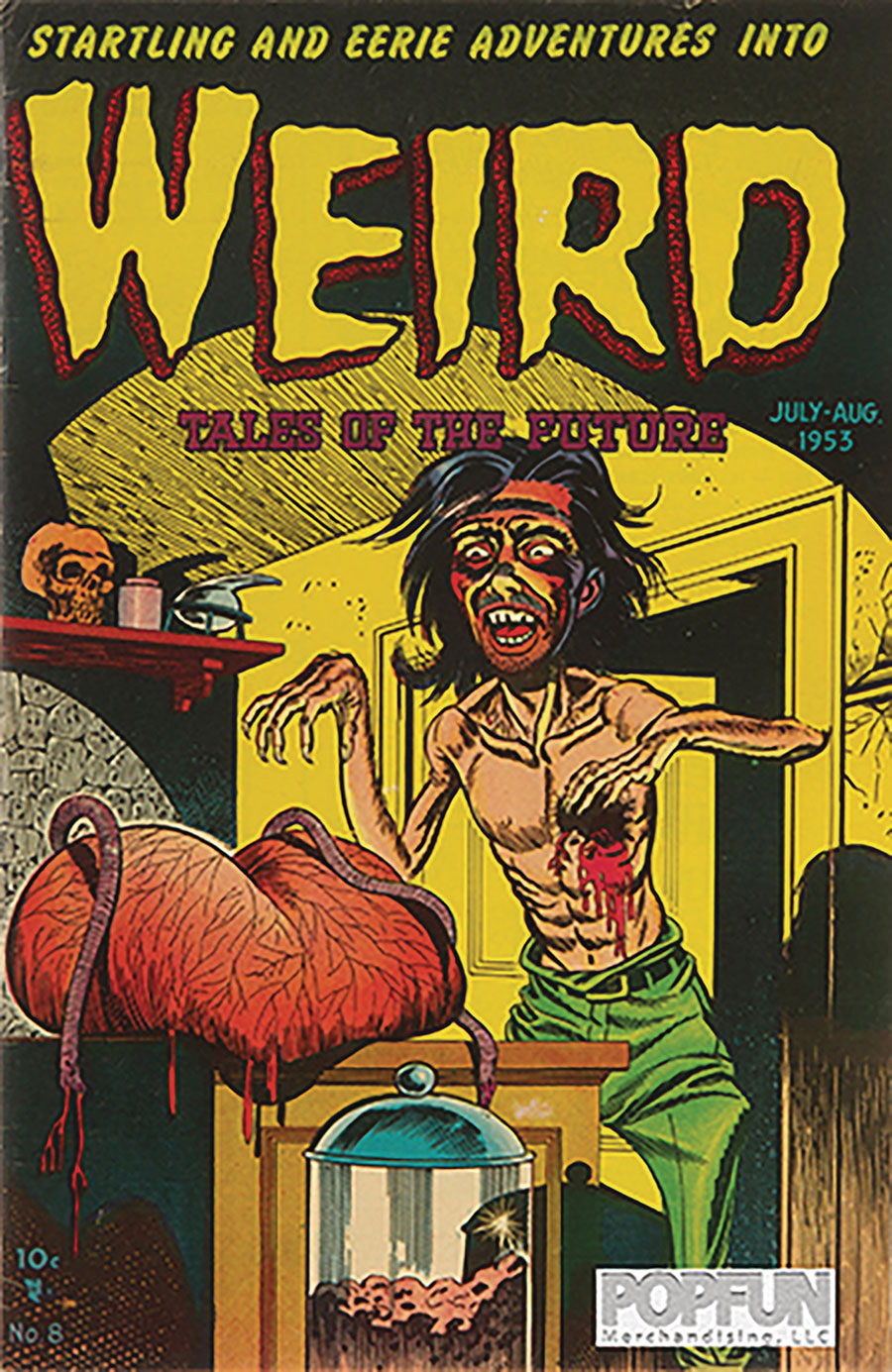 Pre-Code Horror 17x12-Inch Metal Sign - Weird Tales Of The Future