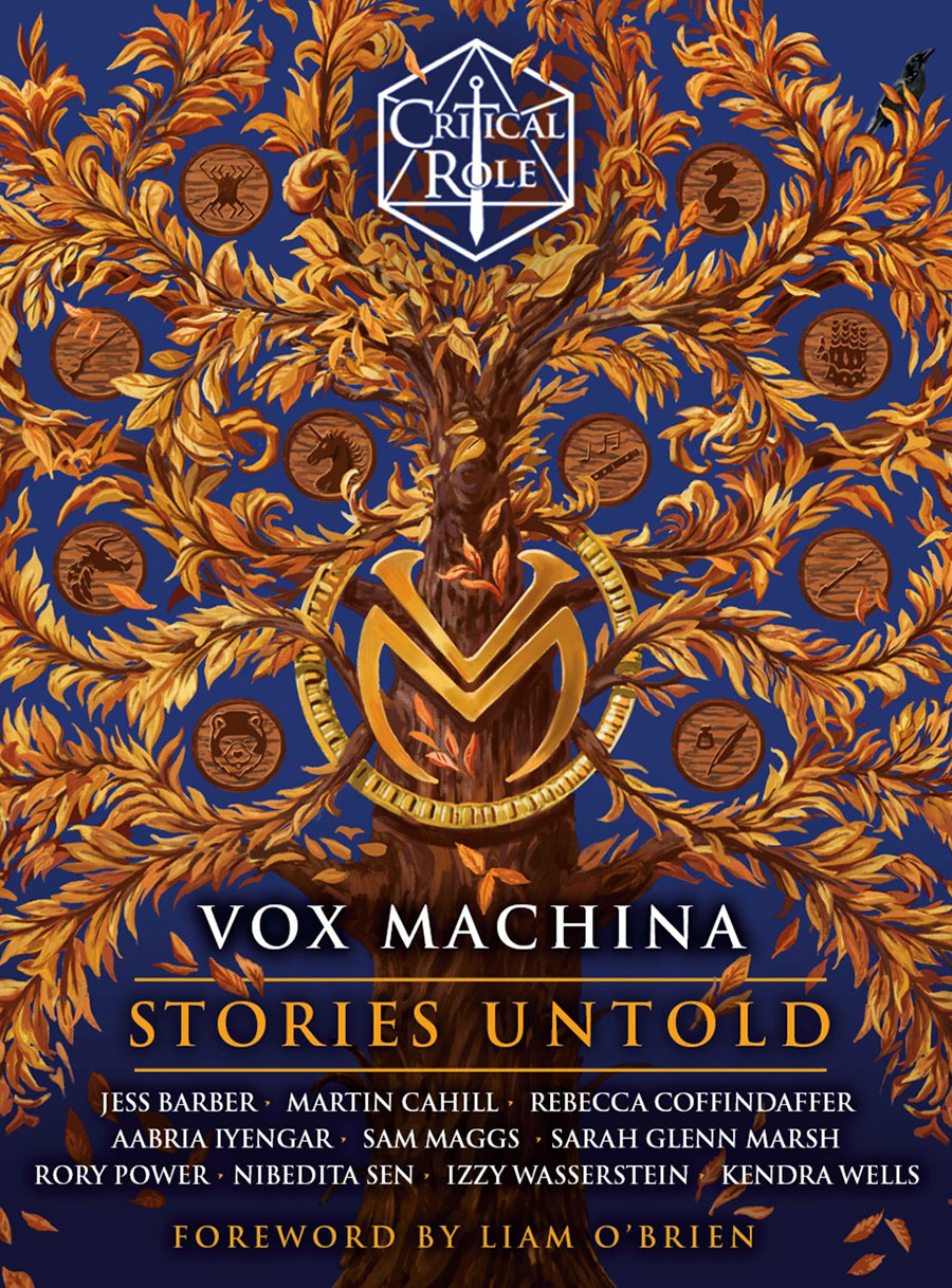 Critical Role Vox Machina Stories Untold Novel HC