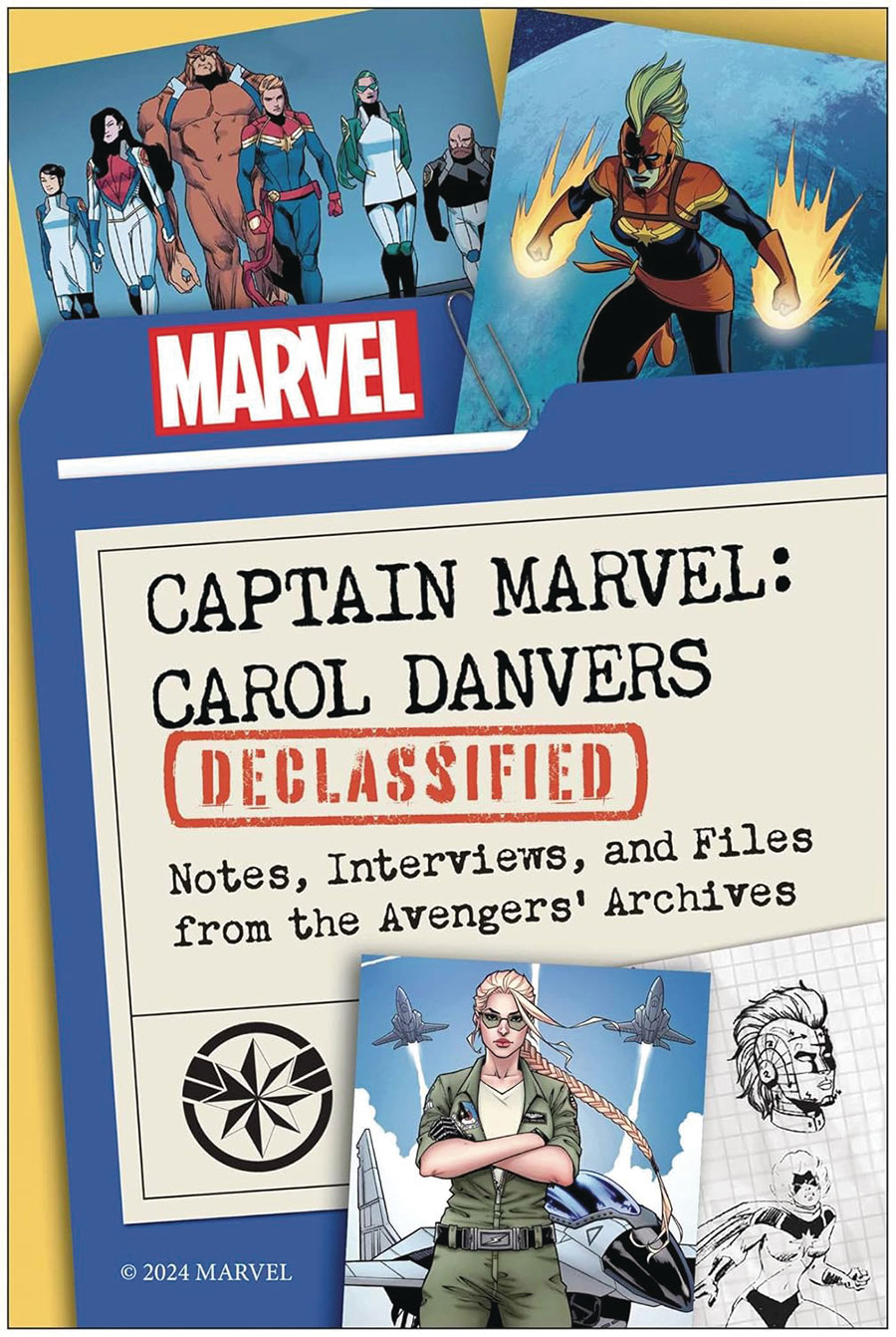 Captain Marvel Carol Danvers Declassified Notes Interviews And Files From The Avengers Archives TP