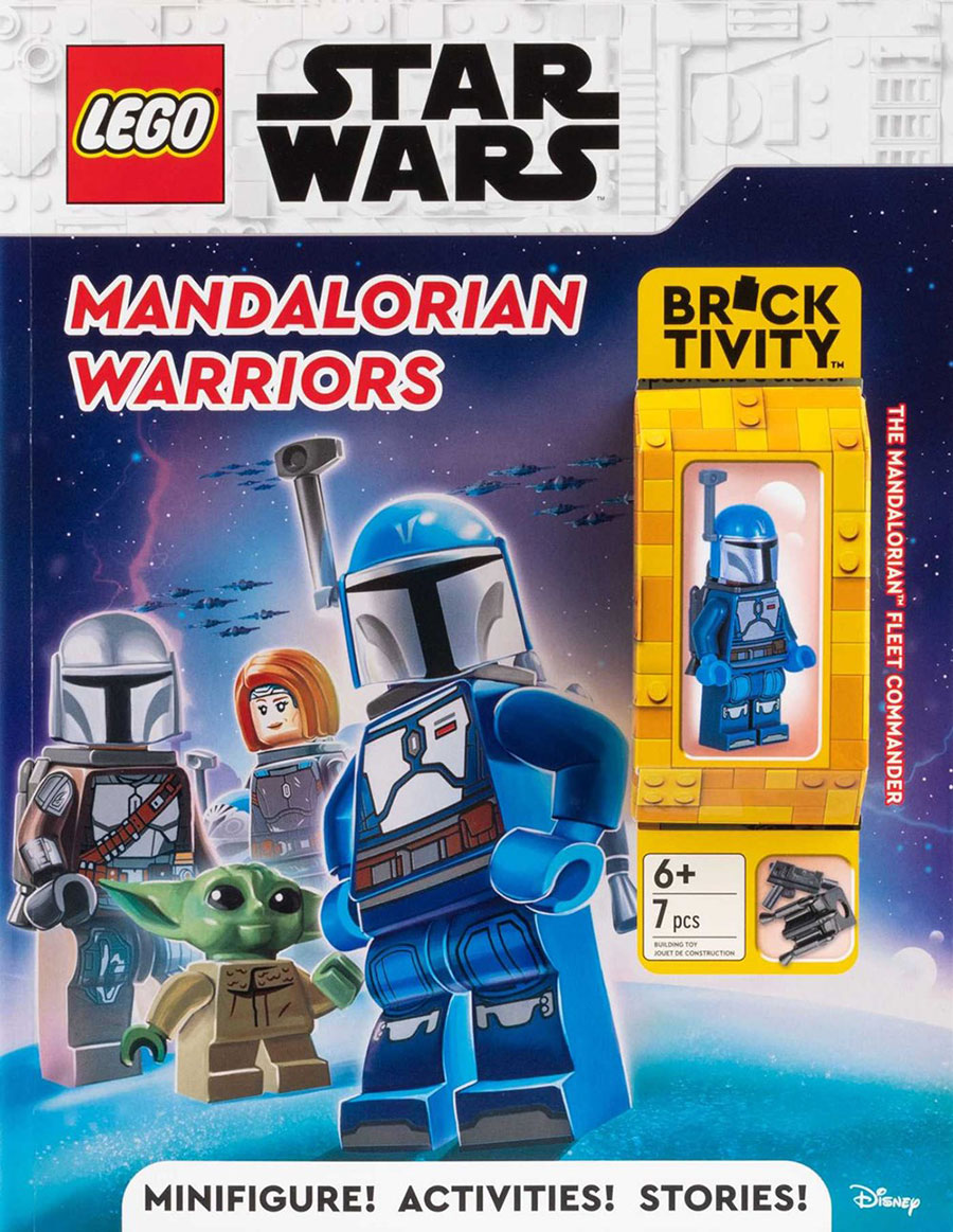 Lego Star Wars Mandalorian Warriors Activity Book TP With Mini Figure