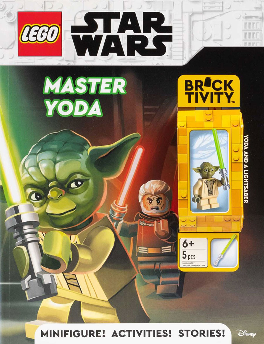 Lego Star Wars Master Yoda Activity Book TP With Mini Figure