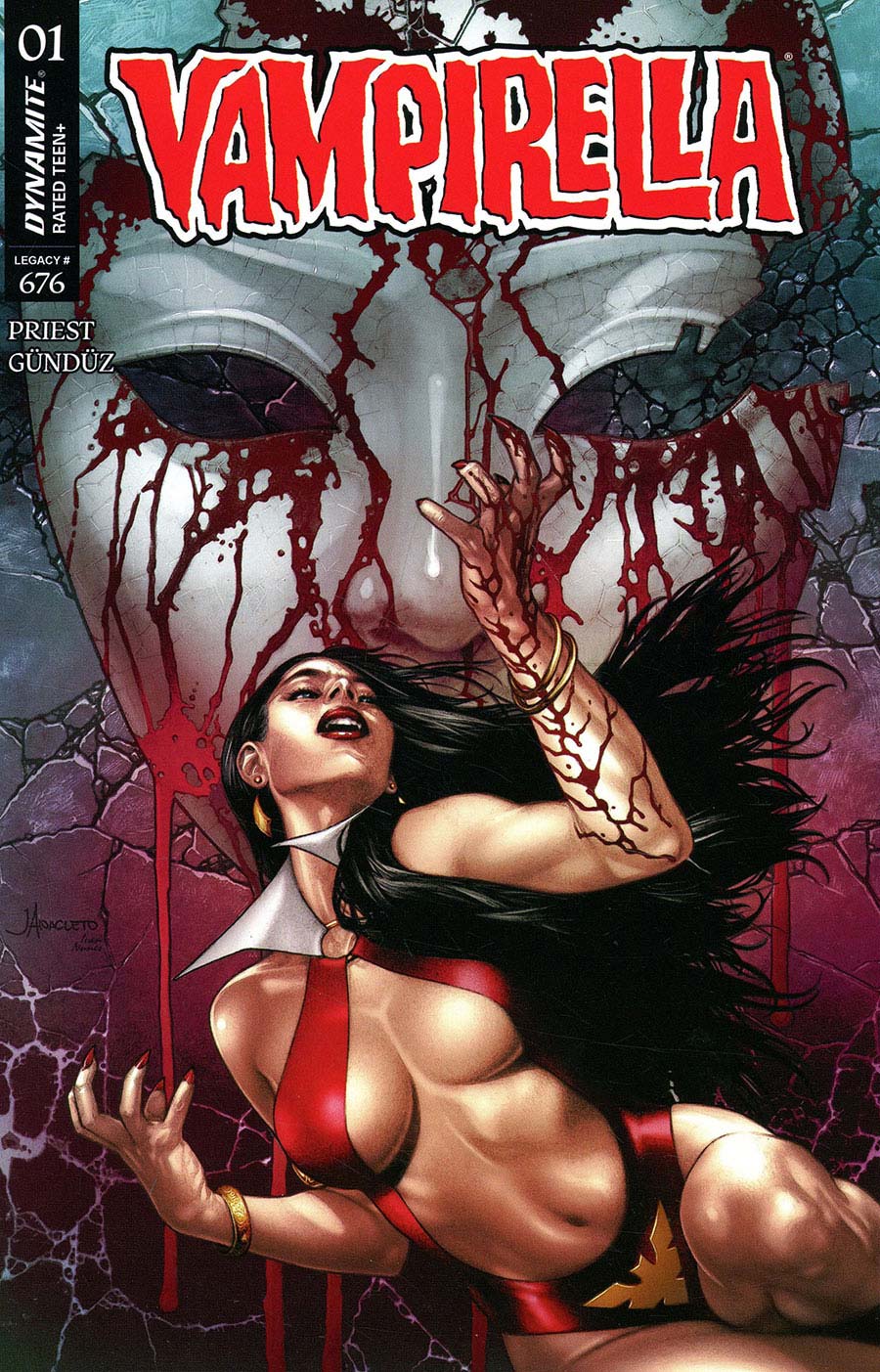 Vampirella Vol 9 #1 Cover L Incentive Jay Anacleto Variant Cover