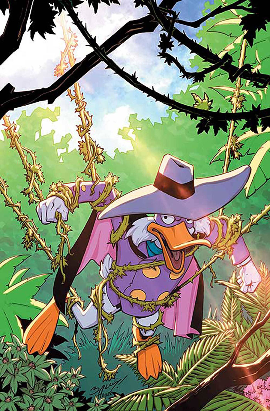 Darkwing Duck Vol 4 #2 Cover O Incentive Mark Bagley Virgin Cover