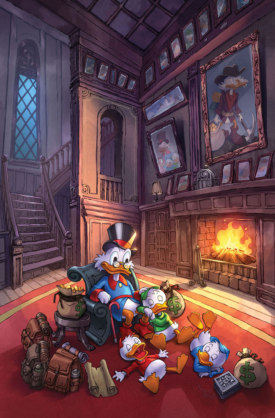 Ducktales Vol 5 #5 Cover G Incentive Alan Quah Virgin Cover