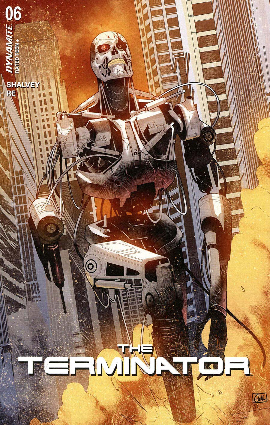 Terminator Vol 4 #6 Cover H Incentive Edwin Galmon Foil Cover