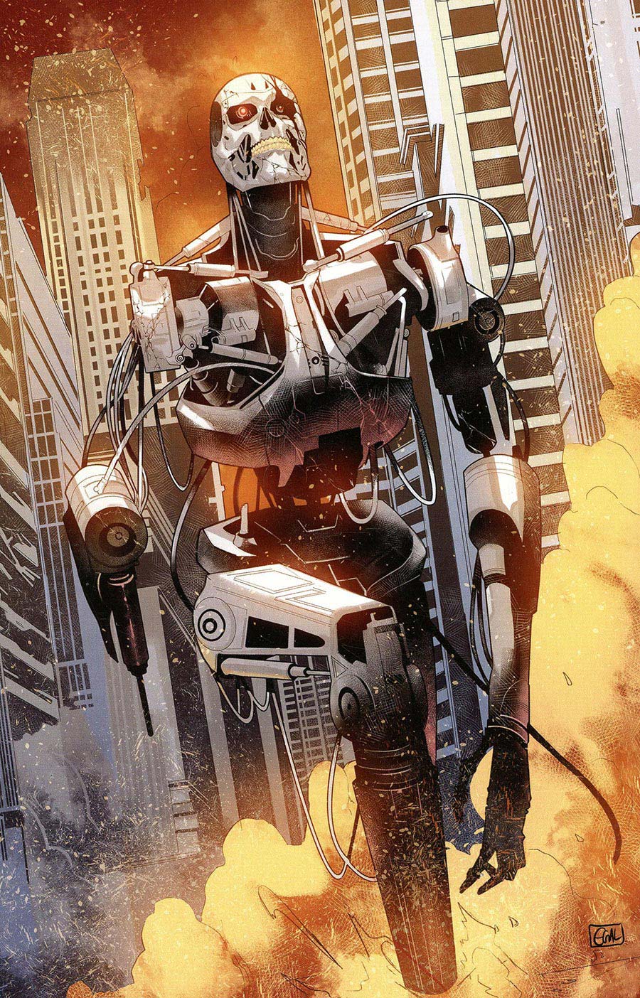 Terminator Vol 4 #6 Cover N Incentive Edwin Galmon Virgin Cover
