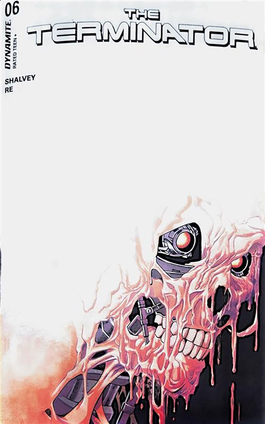 Terminator Vol 4 #6 Cover E Variant Declan Shalvey Foil Cover