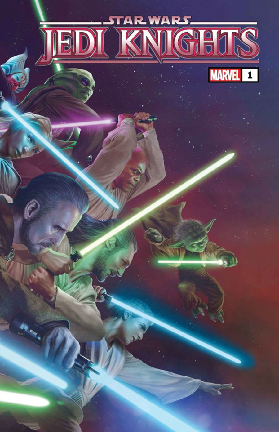 Star Wars Jedi Knights #1 Cover L DF Signed By Marc Guggenheim