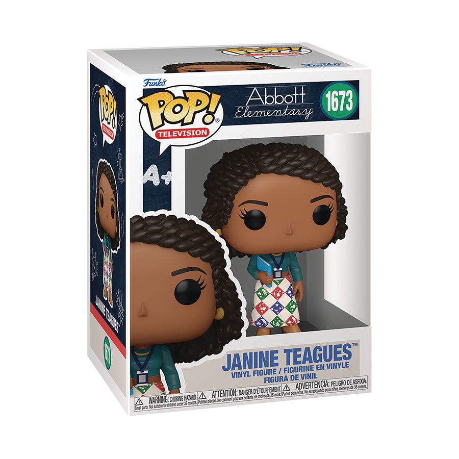 POP Television Abbott Elementary Janine Teagues Vinyl Figure