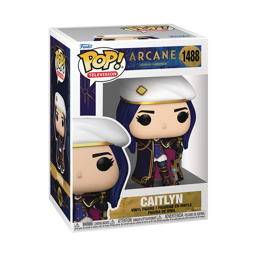 POP Animation League Of Legends Arcane Caitlyn Vinyl Figure
