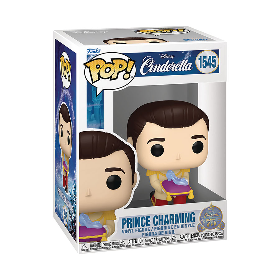POP Disney Cinderella 75th Anniversary Prince Charming Vinyl Figure