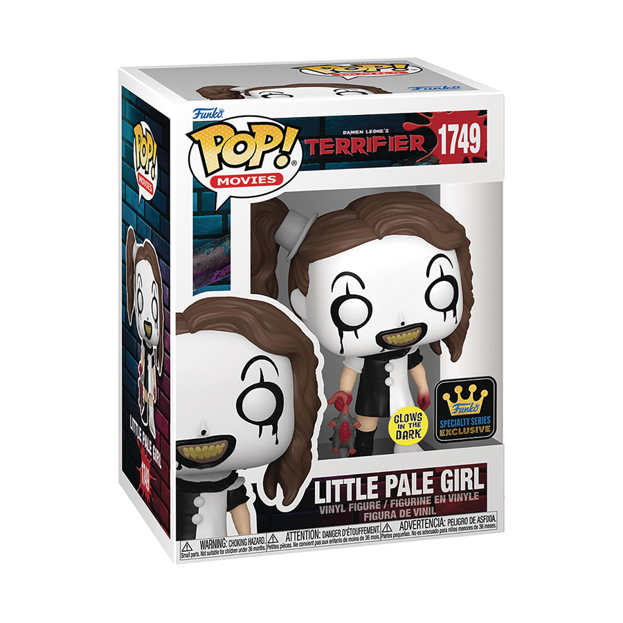 POP Movies Terrifier Little Pale Girl Glow-In-The-Dark Vinyl Figure