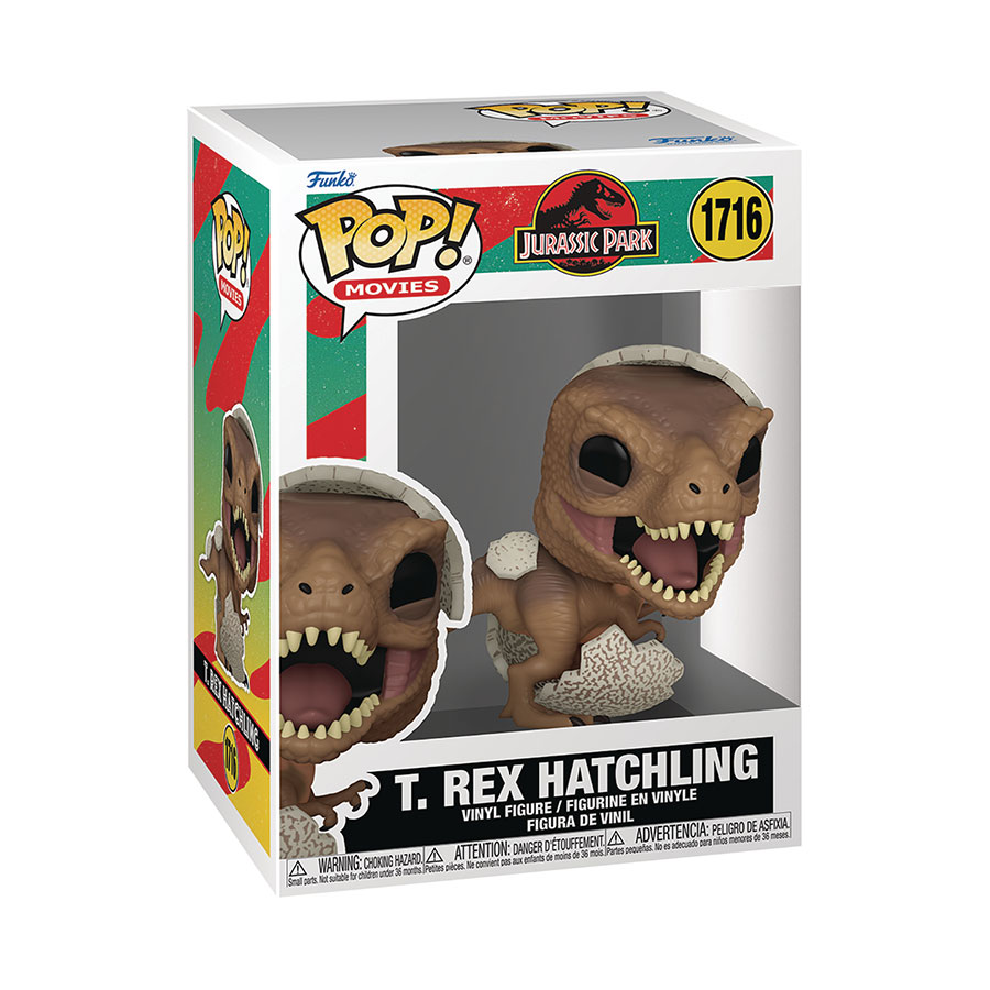 POP Movies Jurassic Park Hatching Tyrannosaurus Rex Vinyl Figure