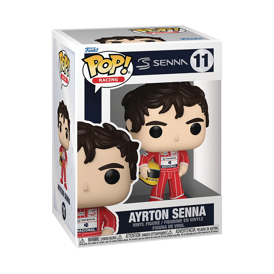 POP Racing McLaren Ayrton Senna Vinyl Figure