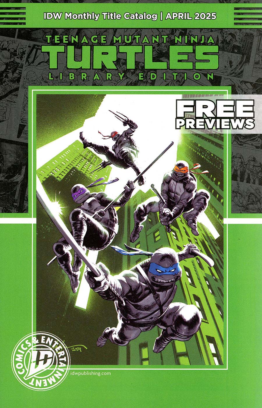 IDW Monthly Title Catalog 2025-04 April 2025 - FREE - Limit 1 Per Customer