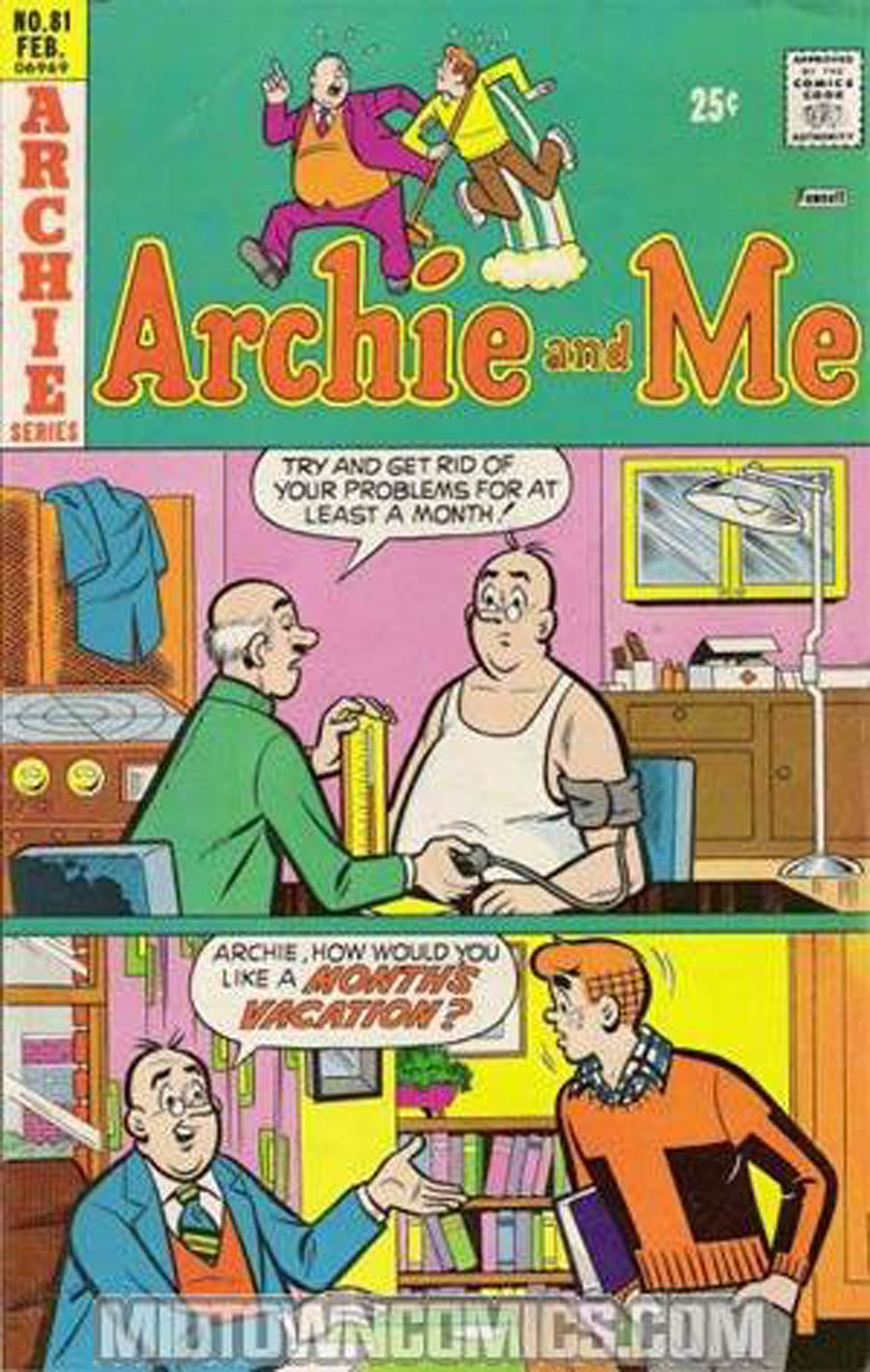 Archie And Me #81 Cover C Signed by Dan Decarlo (No CoA)
