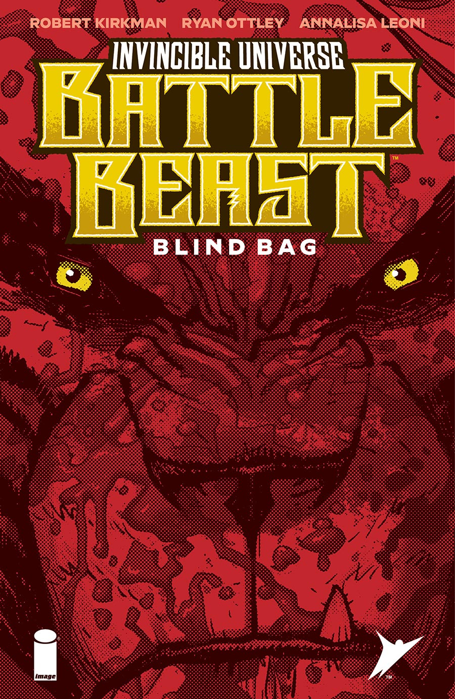 Invincible Universe Battle Beast #1 Cover C Variant Blind Bag Cover With Polybag (Filled Randomly)