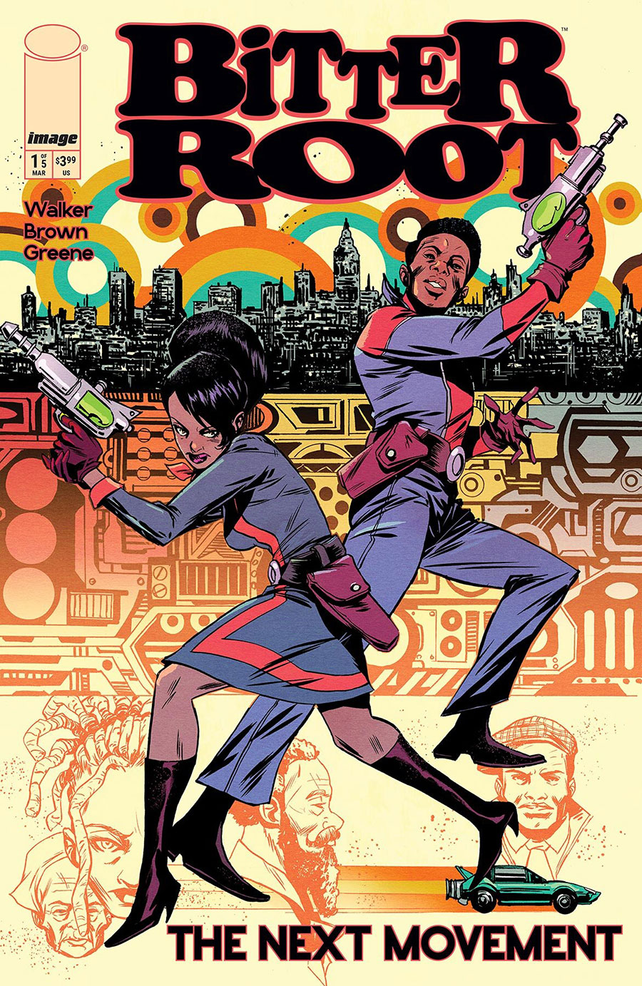 Bitter Root The Next Movement #1 Cover A Regular Sanford Greene Connecting Cover