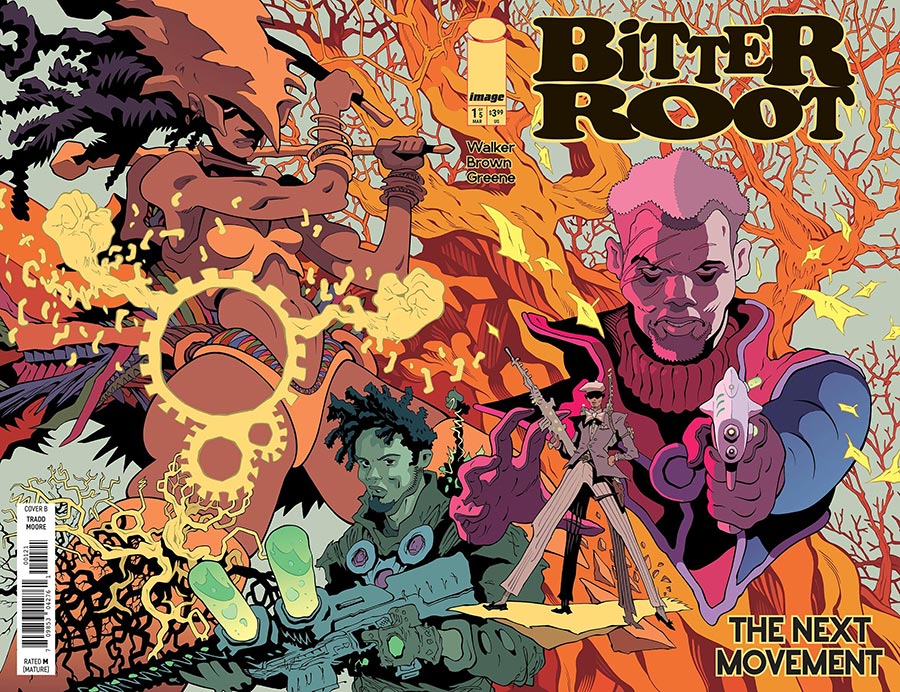 Bitter Root The Next Movement #1 Cover B Variant Tradd Moore Wraparound Legacy Cover