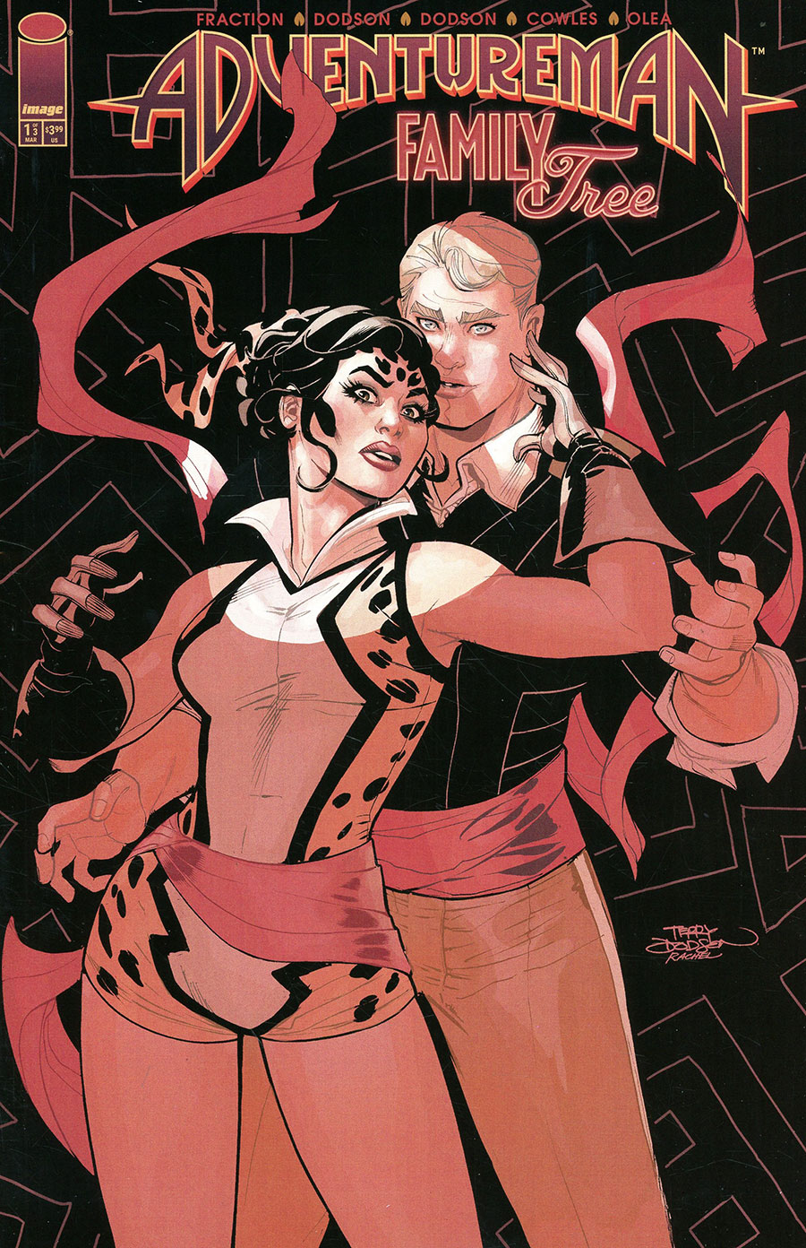 Adventureman Family Tree #1 Cover A Regular Terry Dodson & Rachel Dodson Cover