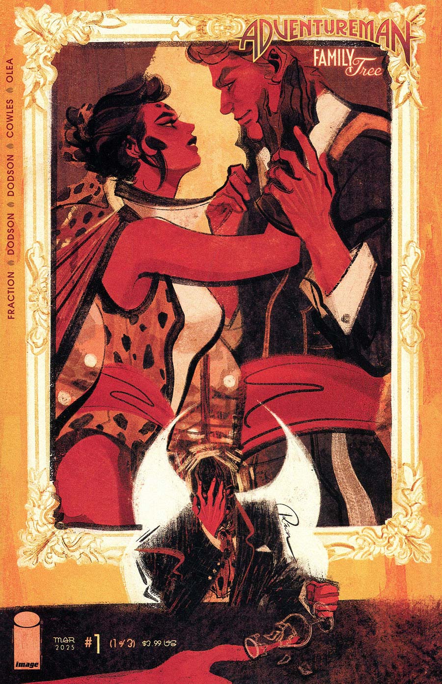 Adventureman Family Tree #1 Cover B Variant Rion Chow Cover