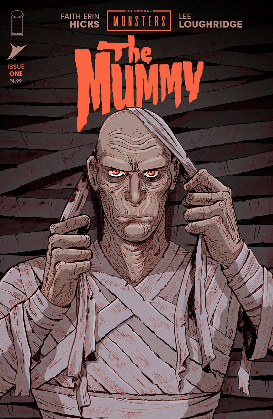 Universal Monsters The Mummy #1 Cover A Regular Faith Erin Hicks & Lee Loughridge Cover
