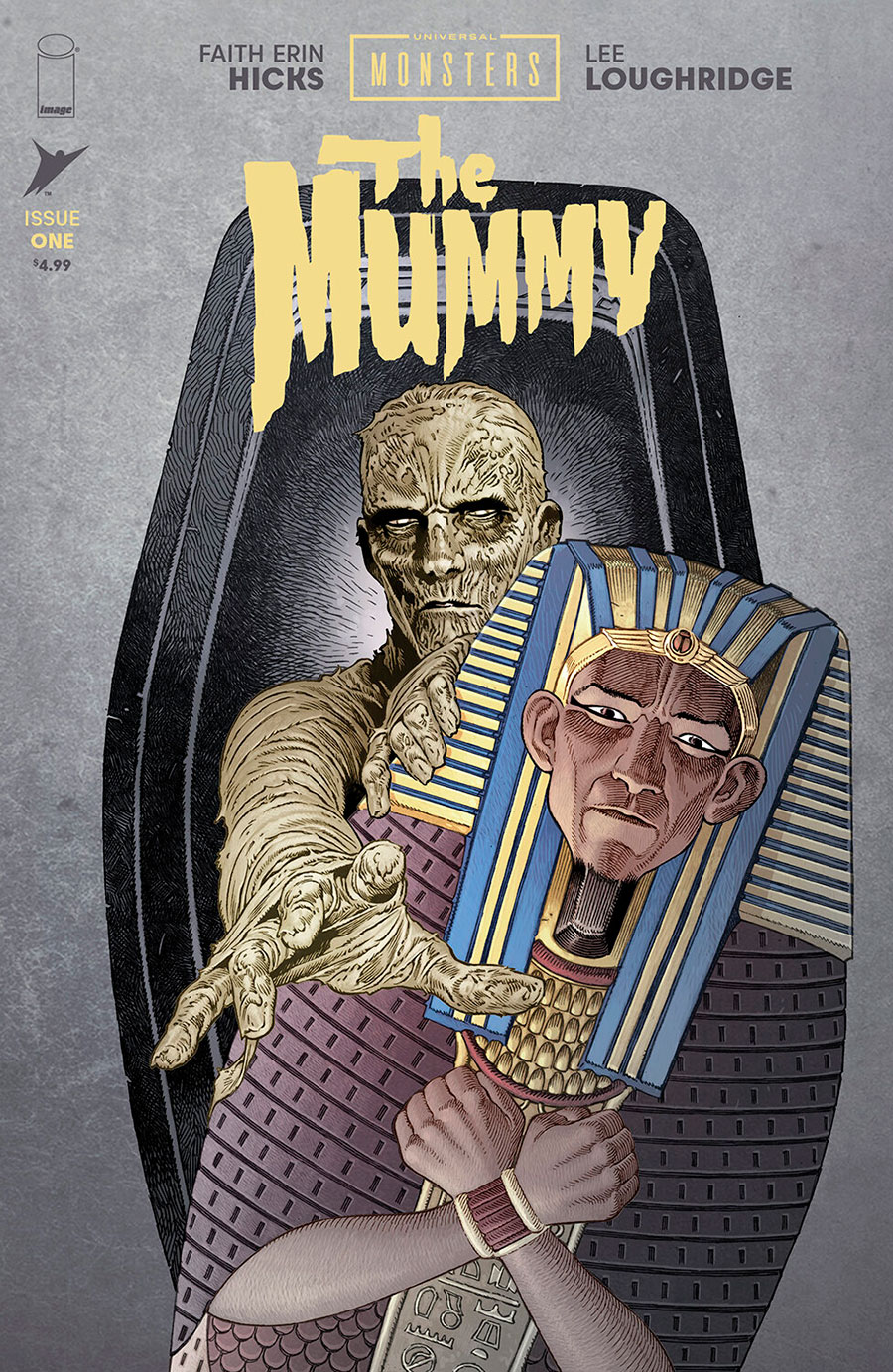 Universal Monsters The Mummy #1 Cover F Incentive Gabriel Rodriguez Variant Cover