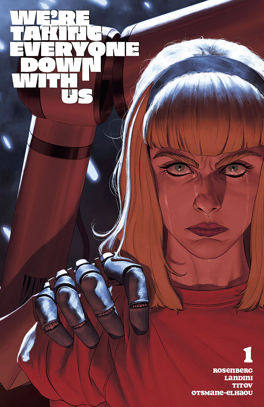 Were Taking Everyone Down With Us #1 Cover B Variant Mattia De Iulis Cover