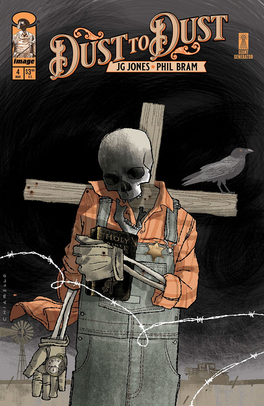 Dust To Dust #4 Cover B Incentive Mark Chiarello Variant Cover