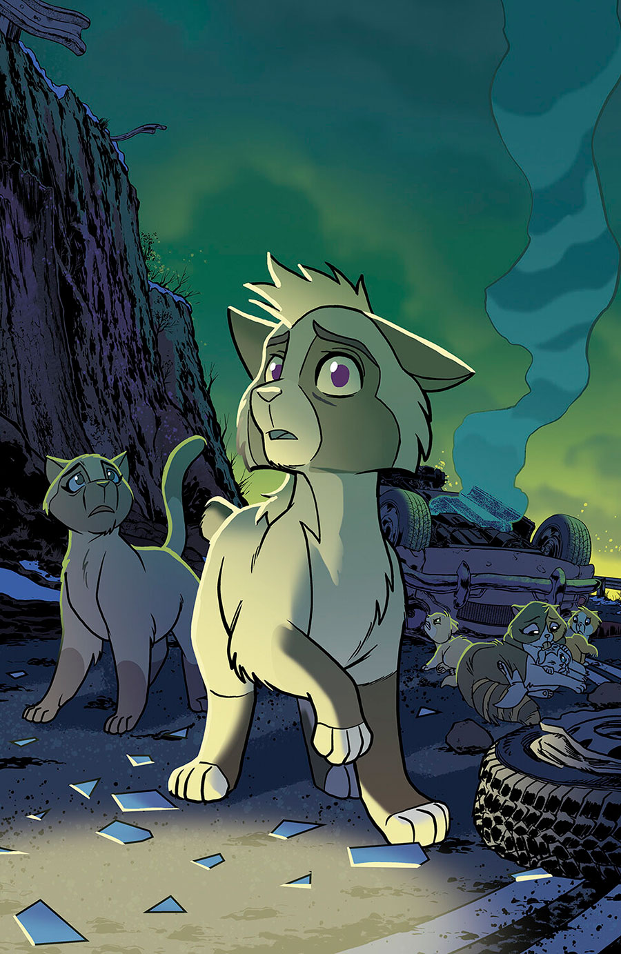Feral #11 Cover C Incentive Tony Fleecs Trish Forstner & Tone Rodriguez Virgin Cover