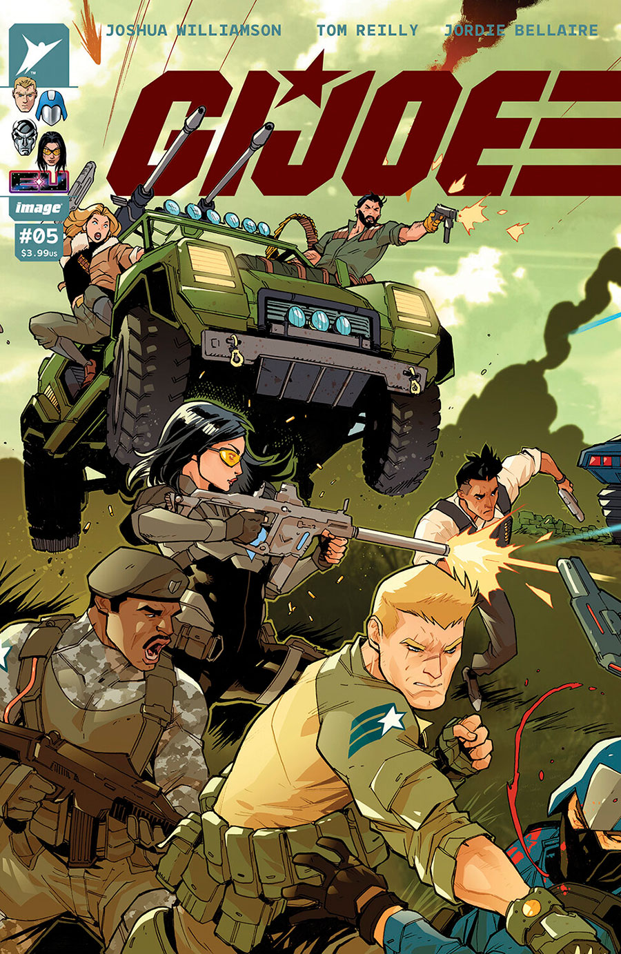 GI Joe Vol 10 #5 Cover D Incentive Karl Kerschl Variant Cover