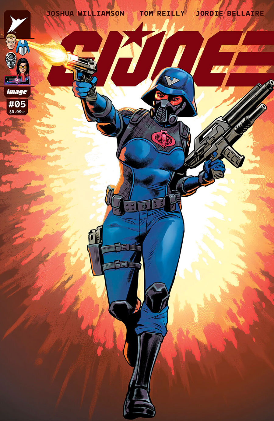 GI Joe Vol 10 #5 Cover E Incentive Travis Moore & Adriano Lucas Variant Cover