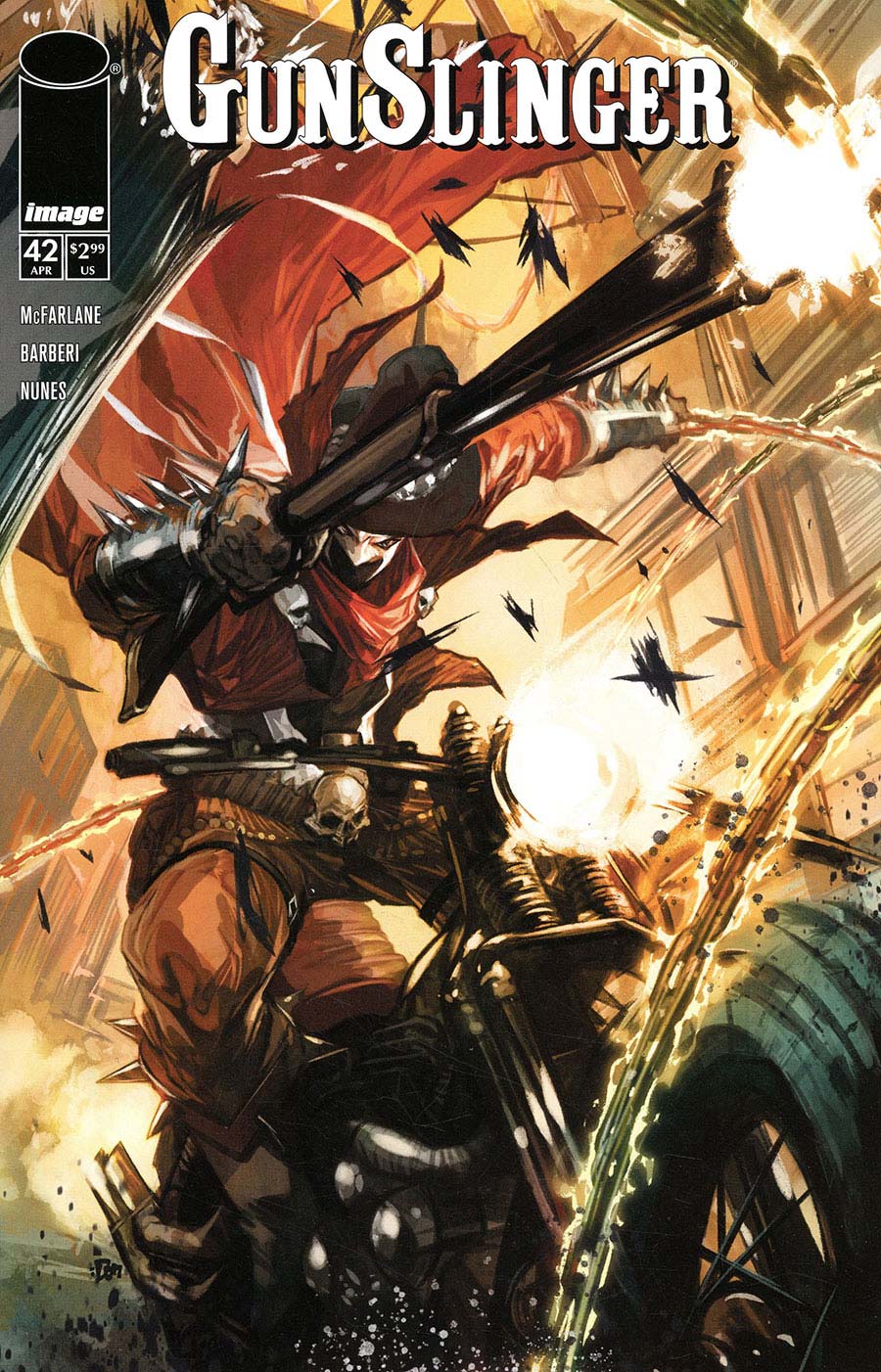 Gunslinger Spawn #42 Cover B Variant Don Aguillo Cover